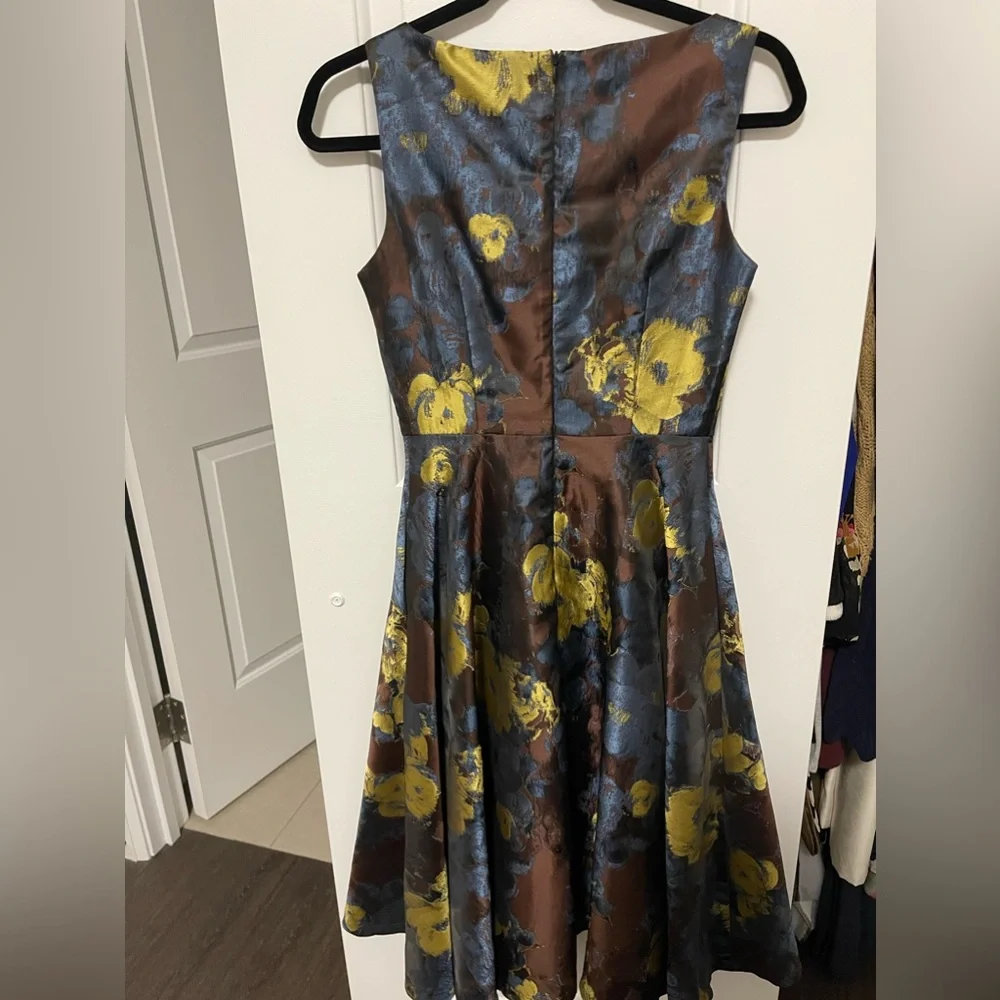 Luna Midi Fit and Flare Vintage Style Dress - Picture 2 of 4